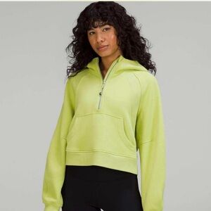 Lululemon Scuba half zip - Wasabi